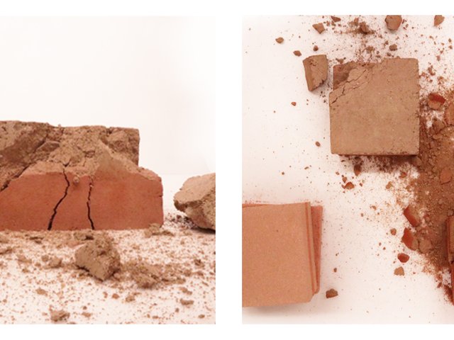 Earth bricks compacting with locally extracted soils by CHAU Li Yin Sabrina